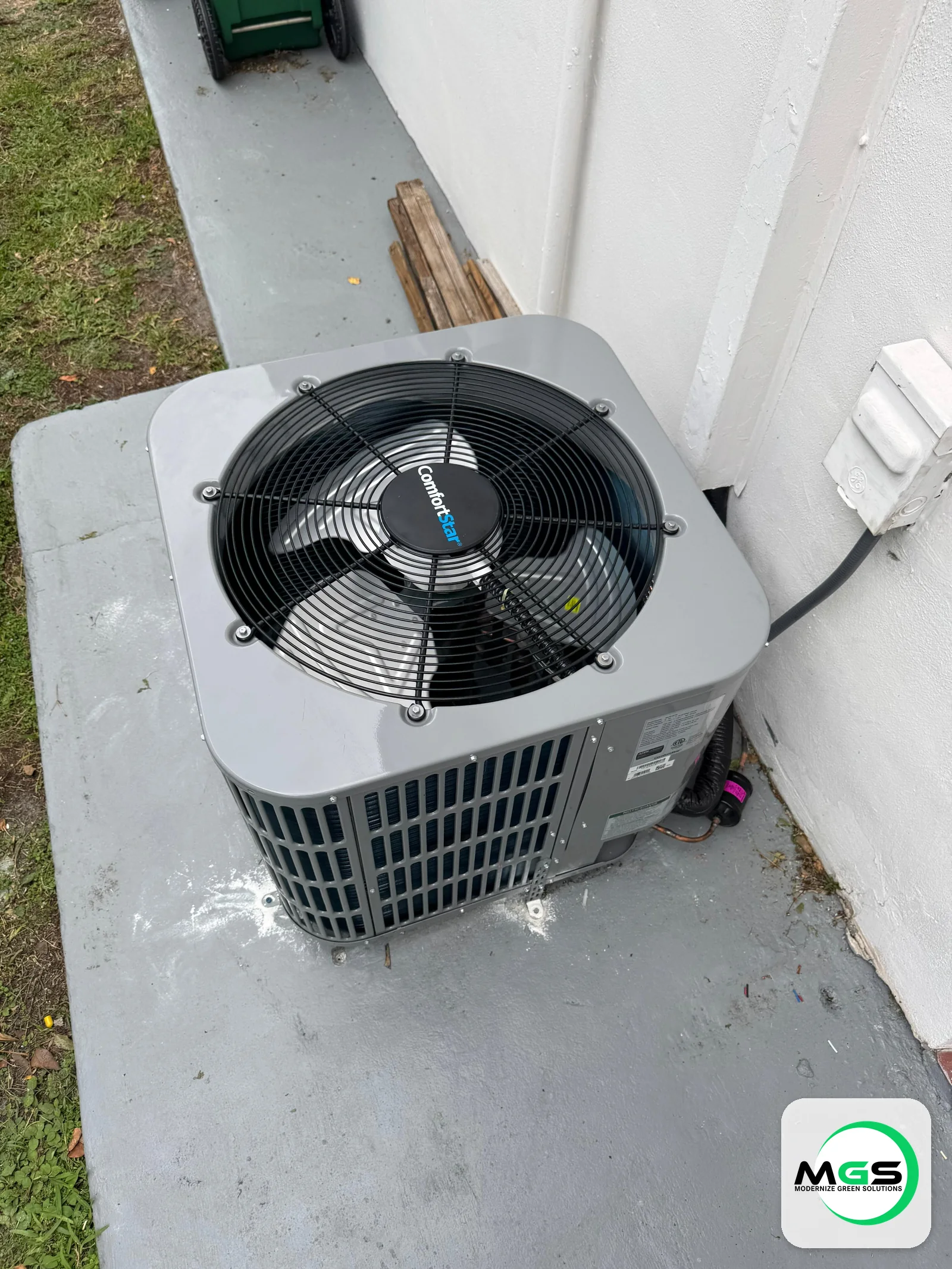 HVAC air handler system by Modernize Green Solutions